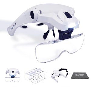 Magnipros Illuminated Headset Magnifier